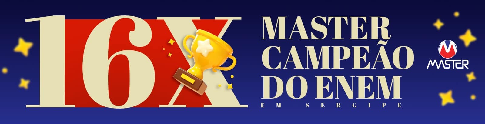 16X MASTER CAMPEAO DO ENEM EM SERGIPE